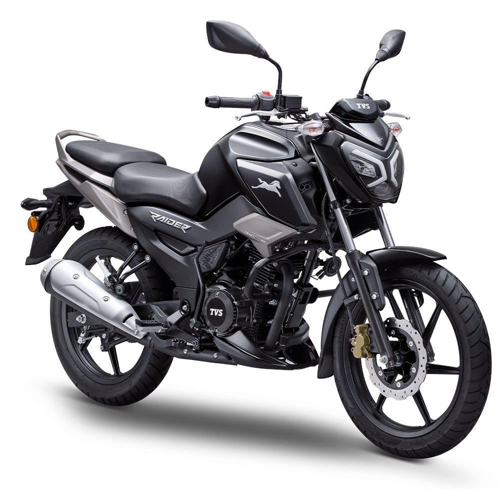 MOTO TVS RAIDER NEGRO (2026)